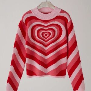 Powerpuff Girls Heart Sweater